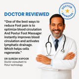 Vibrating Bubble Electric Ems Foot Massager Pad