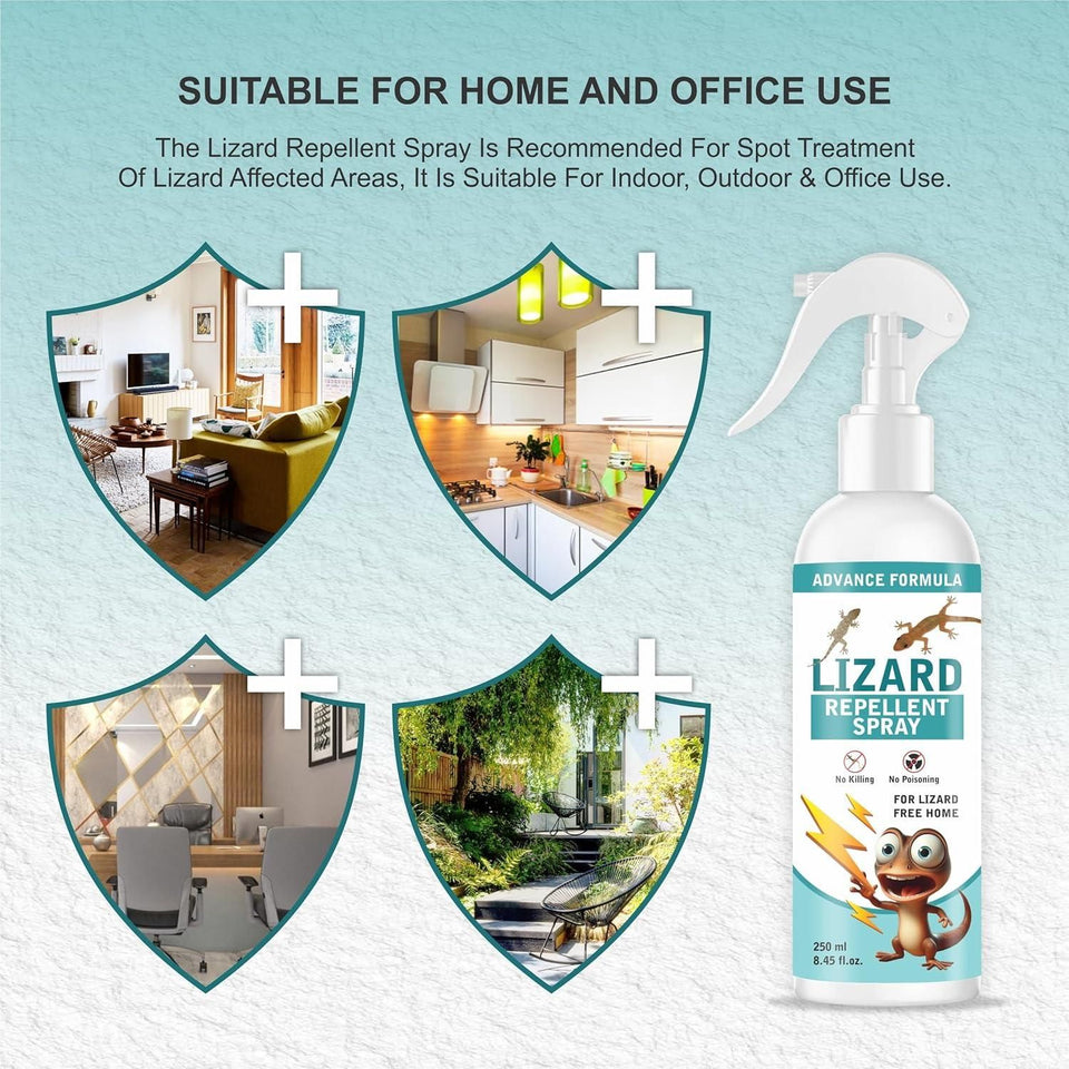 Lizard Repellent Spray Pest Control 250ML(BUY 1 GET 1 FREE!)