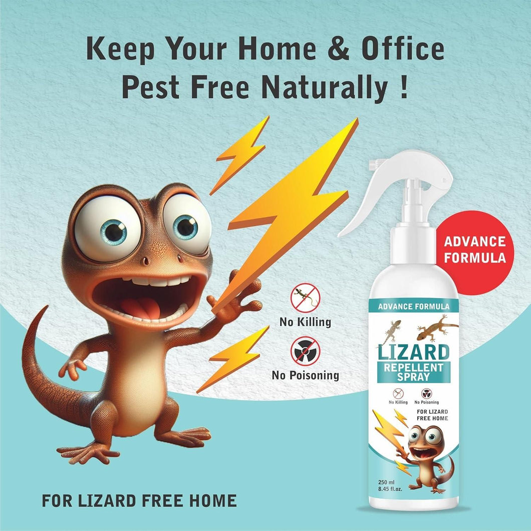 Lizard Repellent Spray Pest Control 250ML(BUY 1 GET 1 FREE!)