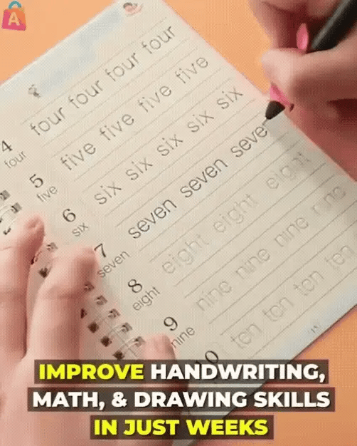 Magic Practice Copybook (4 Book + 10 Refill) (A-127)