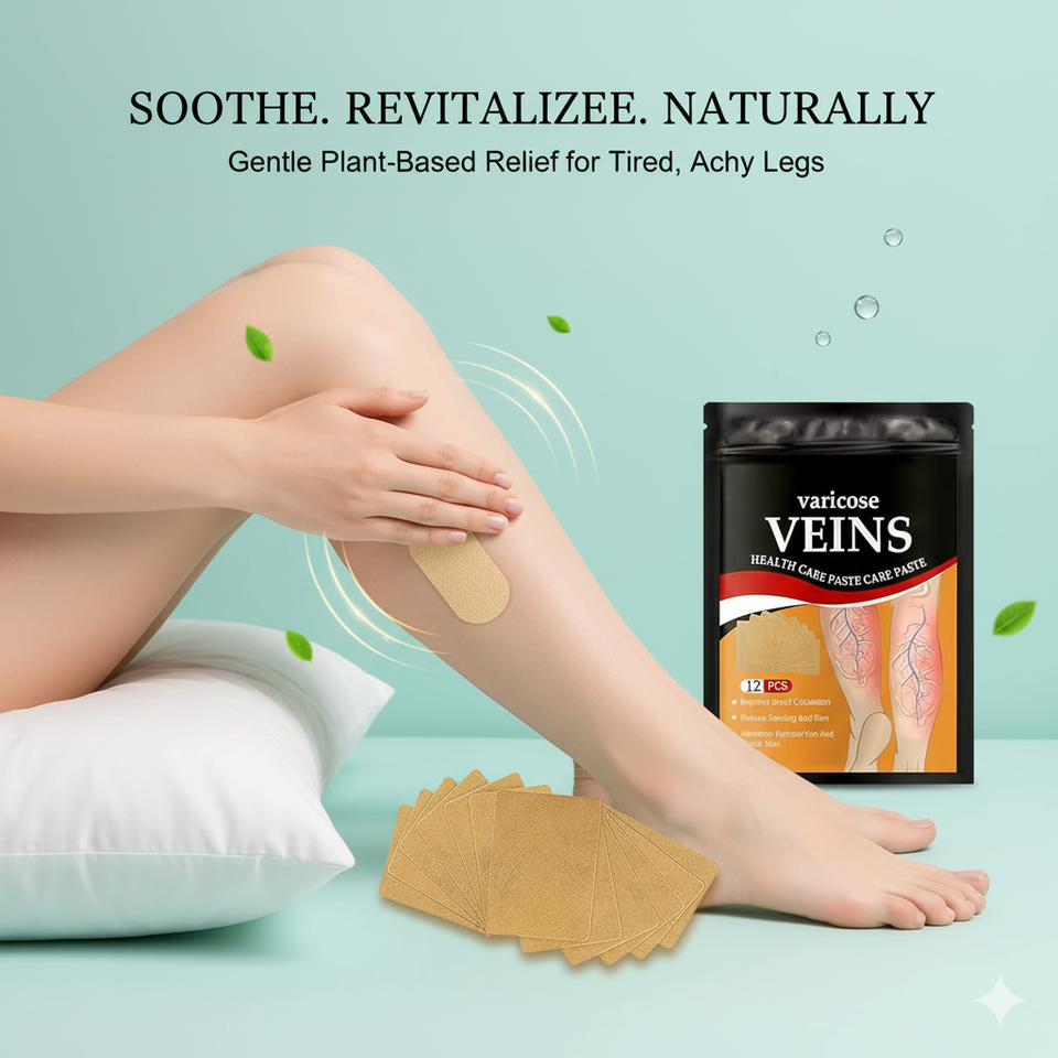 VaricoRelief™ 12PCS Herbal Patches for Varicose & Spider Veins