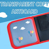 Erasable Doodle Slate Painting Kit for Kids Drawing Book with Wet Wipes & Colors for Kids